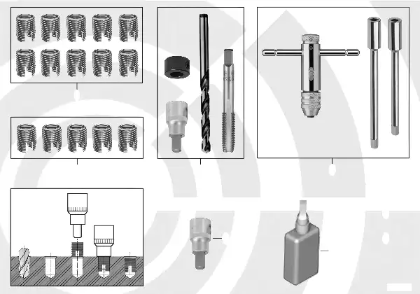 Reparationsset gängreparation