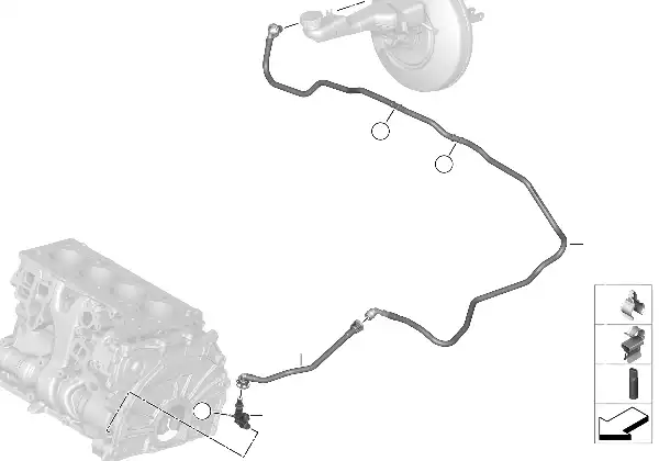 真空管路 制動助力器