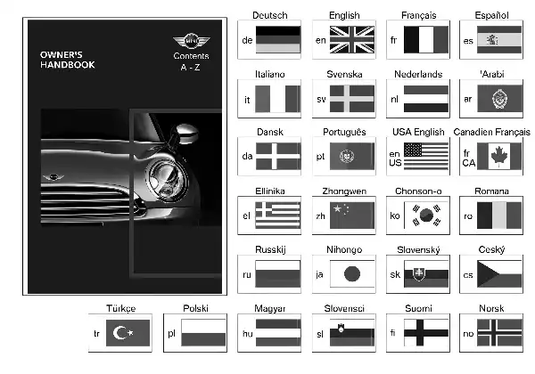 Owner's manual for MINI w/o GPS