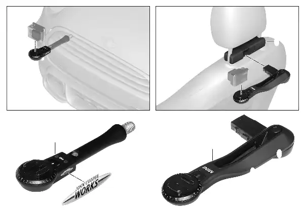 MINI Action-Cam bracket