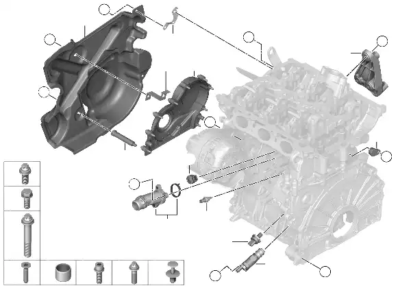 Engine Block Mounting Parts
