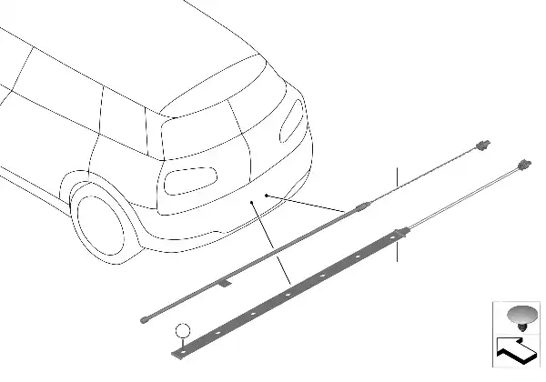 Vedení snímače Smart Opener