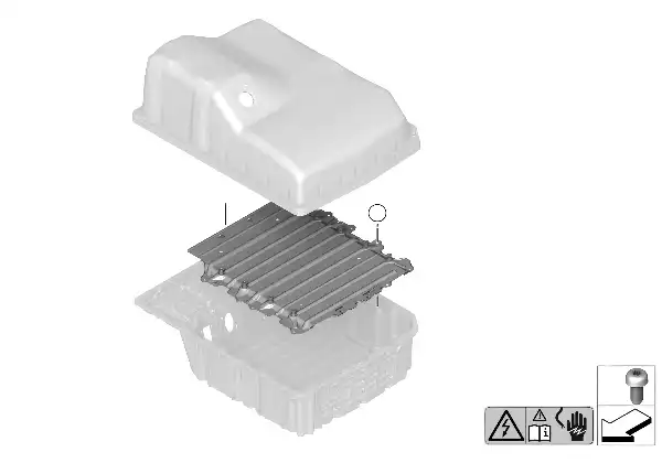Renfort module accumulateur haute tensio