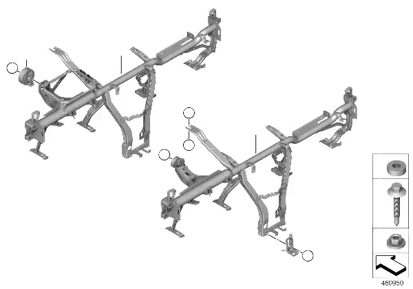 Draagbalk instrument paneel