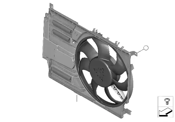 telaio ventilatore con ventilatore
