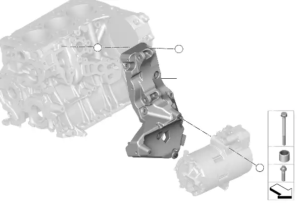 Pièces de bloc-moteur