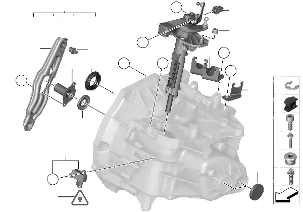 Pièces de boîte GS6-55BG