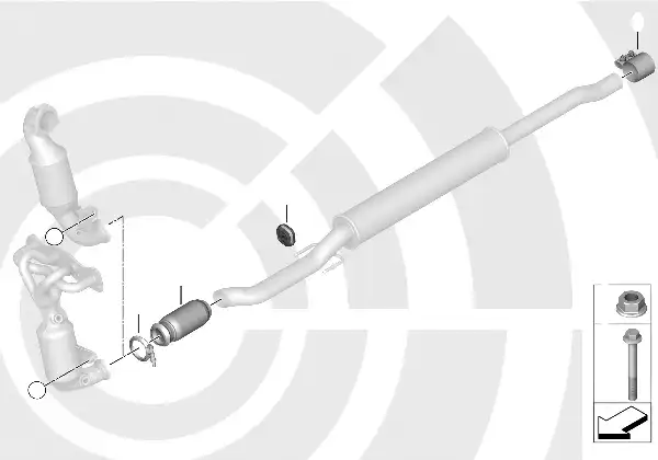 Decoupling element