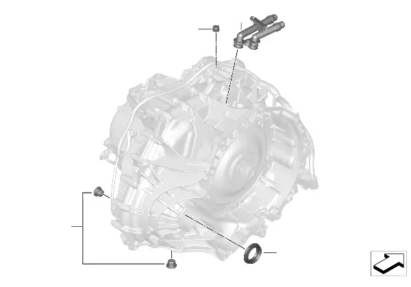 トランスミッション単体部品 7DCT300