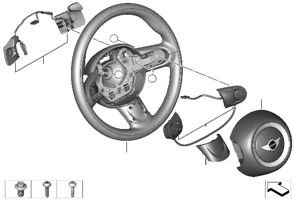 Sportratt-airbag multif. paddlar