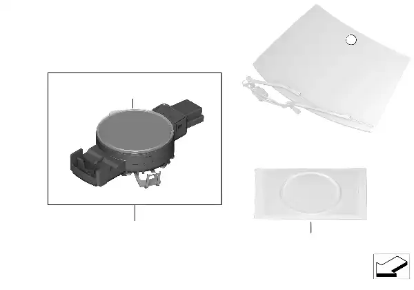 Sensor regn-/ljus-/sol-/im-