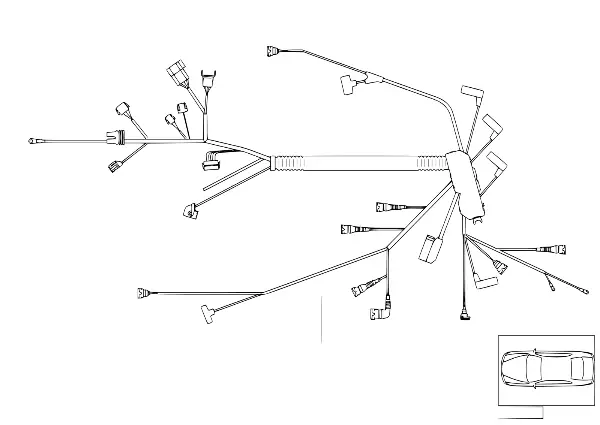 Kabelboom motor